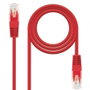 Nanocable Cable de Red Latiguillo CAT.6 UTP AWG24 Rojo 30 cm